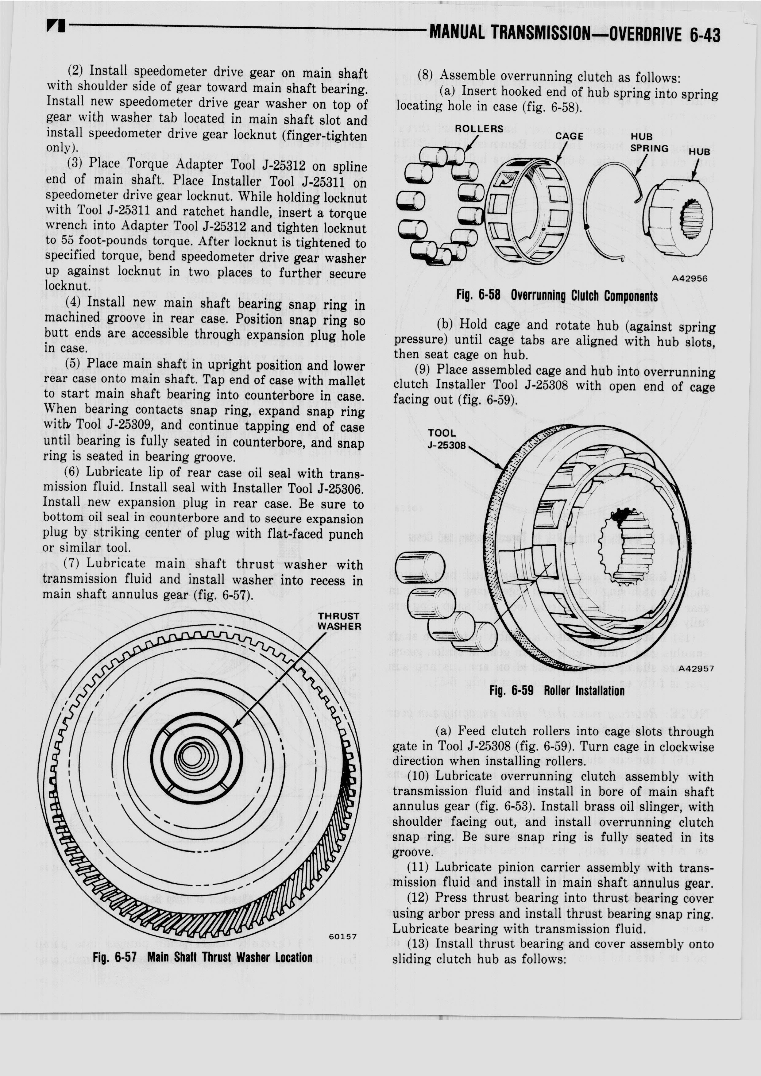 6 Manual TransmissionOverdrive / 1976 AMC Technical Service Manual